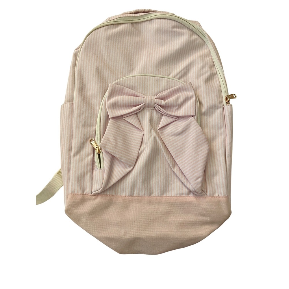 Le Petit Bow Pink Gear-Up Backpack Pottery Barn Teen Minor Defect XL